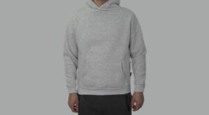 FELPA BOXY FIT GRIGIO CHIARO