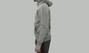 FELPA BOXY FIT GRIGIO SCURO2