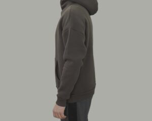 FELPA BOXY FIT MARRONE2