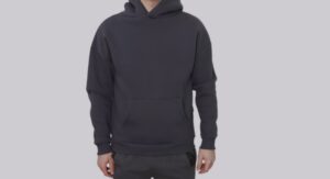 FELPA BOXY FIT PIOMBO