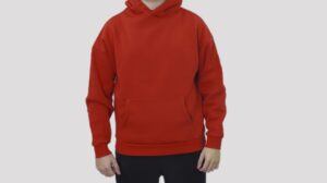 FELPA BOXY FIT ROSSA