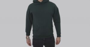 FELPA BOXY FIT VERDE SCURO