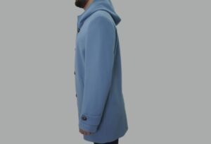 CAPPOTTO SARTORIALE AZZURRO 2
