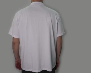 polo con zip bianca3